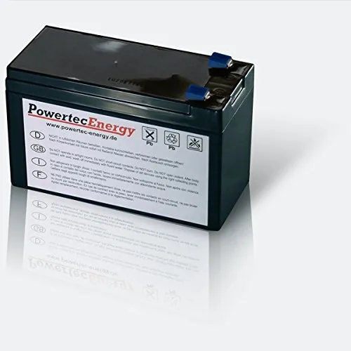 USV AKKUS/Ersatzbatterien für APC RBC17 von Powertec Energy