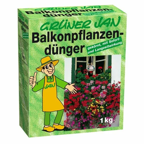 Grüner Jan Balkonpflanzendünger 10x 1kg