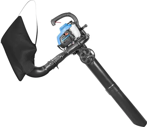 Güde Benzin Laubsauger GBLS 7500-26.1 - 2-Takt Motor mit 0,75 kW, ideal für Gartenarbeiten und effektives Laubmanagement