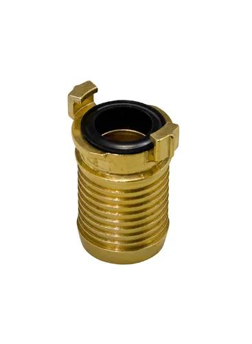 Messing-Kupplung 1 1/4