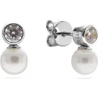 JETTE Ohrstecker JOY 89217898 925er Silber, recycelt in silber von JETTE