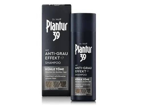 Plantur 39 Anti Grau Effekt Shampoo 200 ml KÜHLE TÖNE Braunes bis dunkles Haar