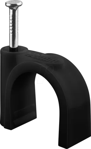 GOOBAY 64686 - Kabelschelle 16 mm schwarz 100er Box