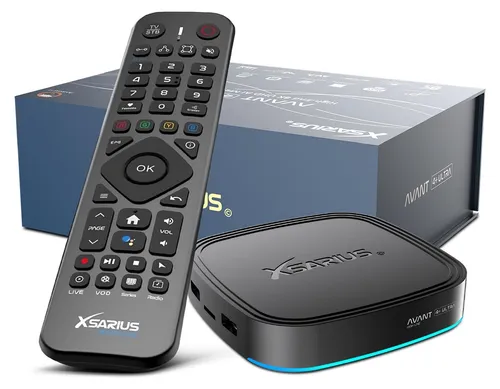 Xsarius Avant 4+ Ultra Android 14 Mediastreamer 8K 64GB