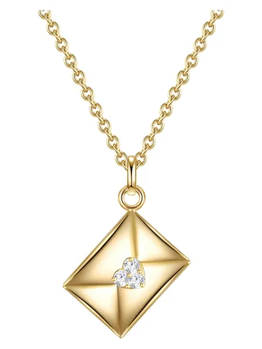 Glanzstücke München Silberkette Umschlag Gelbgold von Glanzstücke München