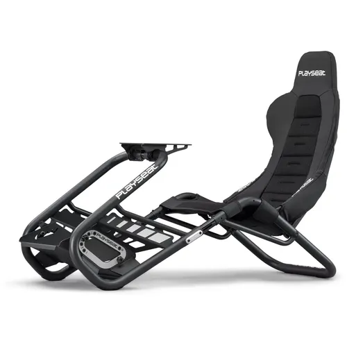 PLAYSEAT TROPHY BLACK - Gaming Racing Seat, atmungsaktives ActiFitTM-Material und vollständig einstellbar für Fahrergrößen von 120cm bis 220cm