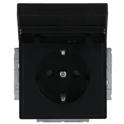 Busch-Jaeger SCHUKO Steckdosen-Einsatz 20 EUKNB-885 in schwarz von Busch-Jaeger