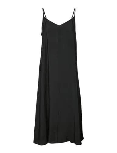 VERO MODA VMJOSIE Calf Singlet Dress WVN GA NOOS in schwarz von VERO MODA