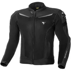 SHIMA Motorradjacke Piston - Leder-/Textiljacke mit Rückenprotektor - Hochwertige Motorradjacke aus Leder und Mesh für optimalen Schutz und Komfort im Sommer. Mit EvoLink-System für zusätzliche Innenschichten und ergonomischer Passform.