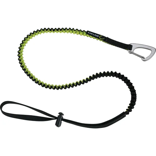 Edelrid Tool Safety Leash 135cm blau - Elastisches Verbindungsmittel für sicheres Arbeiten in der Höhe, ideal zum Sichern von Werkzeugen.