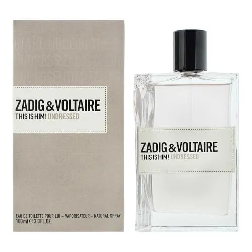 Zadig & Voltaire This is Him! Undressed Eau de Toilette 100 ml - Herrendüfte mit eleganter Wirkung, ein klassischer Duft seit 2023 mit Kopfnoten von Orangenblüte und Grapefruit – ideal für den modernen Mann.