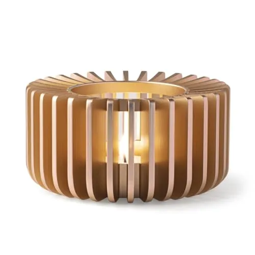 Teekannenwärmer,Teelicht-Kerzenhalter,Teekanne,Heizwärmer,Basis für Kaffee, Tee, Milch, Lebensmittel, Geschenk für Zuhause und Büro,ohne Kerzen und Teekanne(EIN Roségoldes)