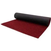 Primaflor Sauberlauf Picollo Rot 1,00m x 10,50m - Teppichläufer aus 100% Polypropylen, rutschhemmend und strapazierfähig, ideal für Flur und Eingangsbereich.