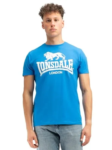 Lonsdale Herren LOGO T-Shirt - Stilvolle Freizeitmode - Stylisches T-Shirt von Lonsdale in normaler Passform. Hergestellt aus hochwertiger Baumwolle mit klassischem Rundhalsausschnitt und auffälligem Logo-Druck für einen modischen Look.