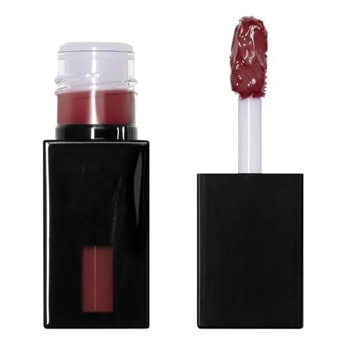 e.l.f. Glossy Lip Stain, leichter, langanhaltender Lip Stain für einen Hauch von Farbe und einen subtilen Glanzeffekt, Vegan und tierversuchsfrei, Basic Beige