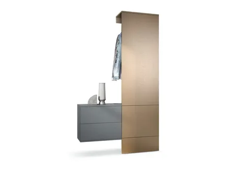 Vladon Garderoben-Set Carlton Set 2 in braun von Vladon