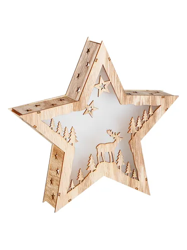 Weihnachtsbaumschmuck Braun von Profiline