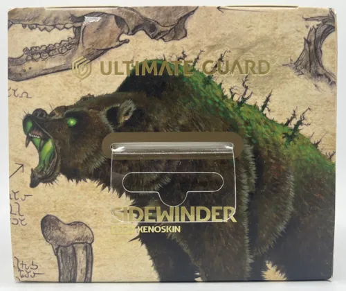 Ultimate Guard Sammelkarte Sidewinder 100+ Xenoskin - Bloomburrow - Sammelkarten Aufbewahrung, schützt bis zu 100 Karten und bietet ein stilvolles Design mit Xenoskin-Oberfläche für Sammler.