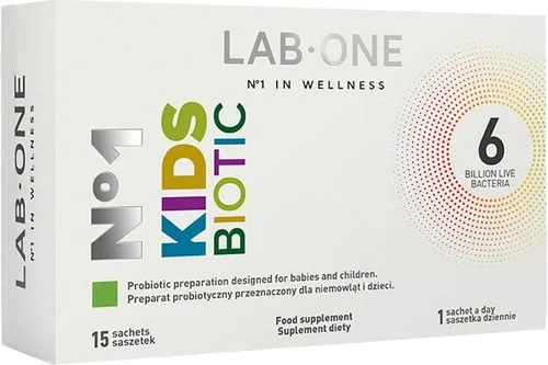 LAB ONE N°1 KidsBiotic 15 Portionsbeutel