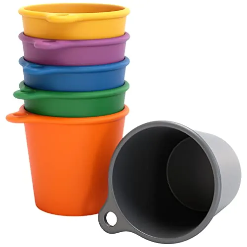 SoPro 6x Schnapsbecher Plastik 4 cl wiederverwendbar von SoPro