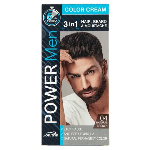 Joanna Power Men Haarfarbe Natural Brown