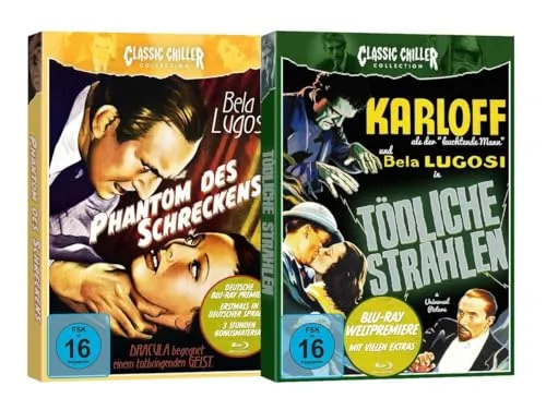PHANTOM DES SCHRECKENS / TÖDLICHE STRAHLEN - CLASSIC CHILLER COLLECTION BUNDLE # 4 - Limited Edtion [Blu-ray]