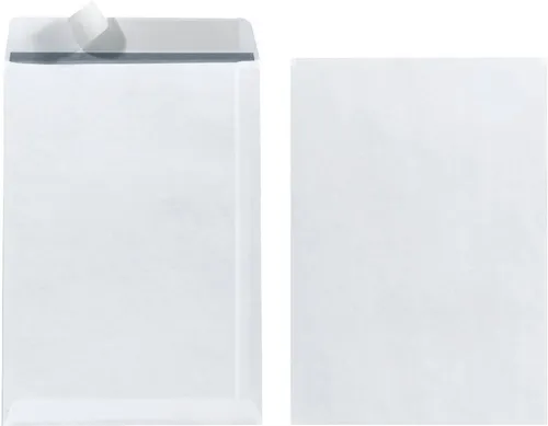 Herlitz Versandtasche Versandtaschen C5 Haftklebung VE=25 Stück weiß 90g/qm (20 Stück)