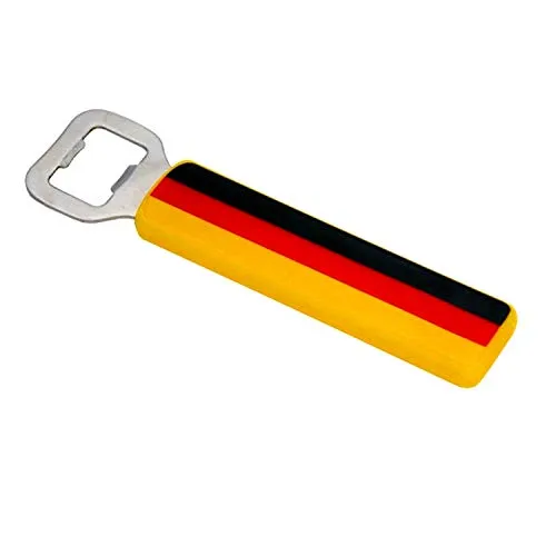 Top Ten Flaschenöffner, Metall, Deutschlandflagge, Kronkorken-Öffner
