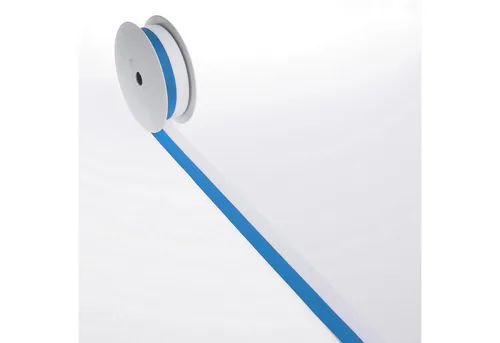 Deko AS Dekoband Vereinsband - blau, weiß - 25 mm x 25 m - 2436 25 81