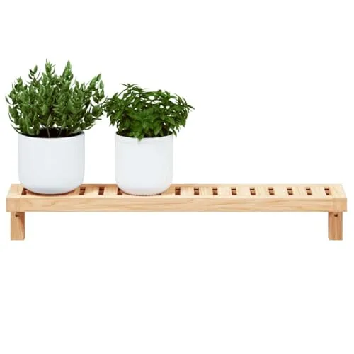 vidaXL Wandregal 62x10x12,5 cm aus Massivholz Walnuss