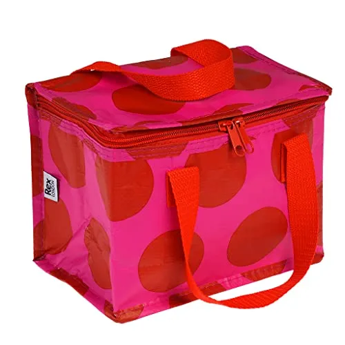 Lunchtasche, Rot auf Rosa, Spotlight