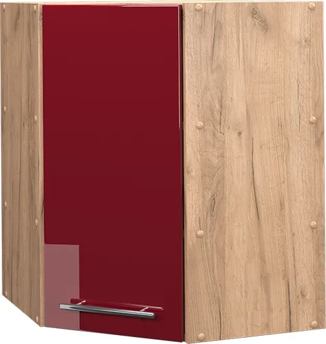 Vicco Eckhängeschrank Fame-Line in rot von Vicco