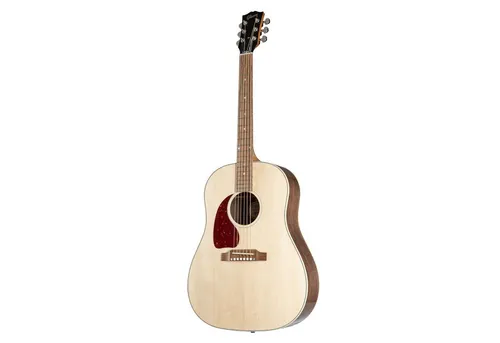 Gibson J-45 Studio Walnut Lefthand - Westerngitarre für Linkshänder - Gitarren, hochwertige Westerngitarre mit massiver Sitka-Fichtendecke und Walnussboden für brillanten Klang, ideal für anspruchsvolle Musiker.