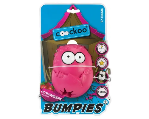 Coockoo Outdoor-Spielzeug Hundespielzeug Bumpies Erdbeere
