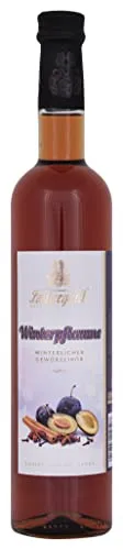 Lauterer Winterpflaume Likör 22% vol. 0,5l Pflaumenlikör mit Zimt Gewürzlikör Winterlikör