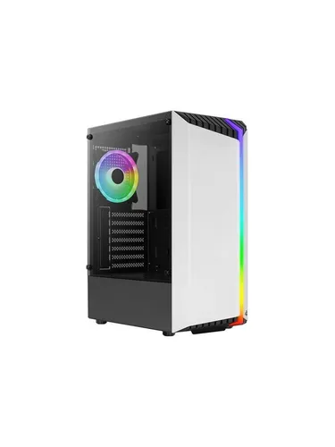 Aerocool Bionic Midi Tower Weiß - Elegantes PC-Gehäuse - Stylisches Midi Tower Gehäuse in Weiß, bietet ausgezeichnete Luftzirkulation und Platz für individuelle Anpassungen.