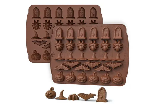 Metamorph Backform Mini Halloween Silikonform in braun von Metamorph