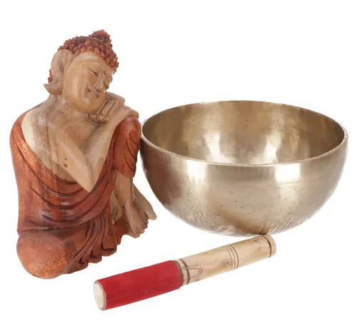 Handgearbeitete Tibet Klangschale von Guru-Shop