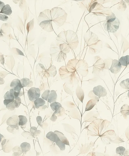 Rasch Vliestapete Farm Living Aquarell Blumen 709018 von Rasch