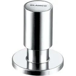 BLANCO Zugknopf rund Messing verchromt Hochglanz - Griffe für flexible Gestaltung, kombinierbar mit allen BLANCO Spülen, bietet hohe Qualität und Langlebigkeit.
