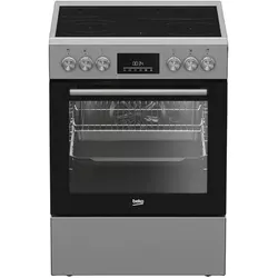 Beko FBM67320XS freistehender herd, 60 cm backofen, 72 l volumen, dampfreinigung SteamShine, 8 heizarten, multifunktionsofen, edelstahl [energieklasse A]