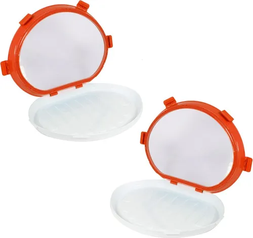 Genius Ideas Ovales 'Clever Tray' Frischesystem-Set 2