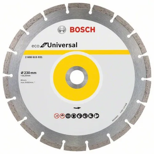 Bosch Diamanttrennscheibe Eco For Universal 230 mm