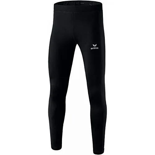 erima Herren Laufhose Performance Winterlaufhose, schwarz, S - Laufbekleidung mit optimaler Belüftung durch Mesh-Einsätze, perfektem Sitz dank flexiblem Gummiband und praktischer Reißverschlusstasche für Wertsachen.