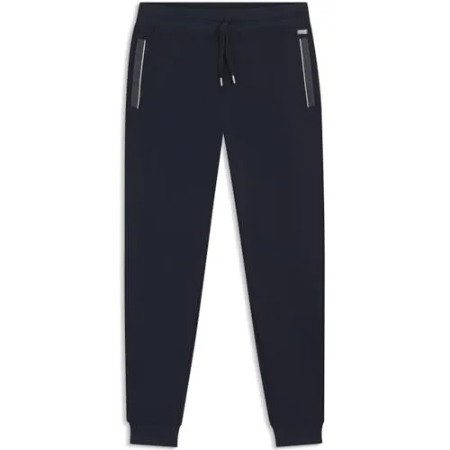 BOSS Tracksuit Pants 10269555 03 - Sportliche Bequemlichkeit - Hochwertige Tracksuit-Hosen aus 70% Baumwolle und 30% Polyester, ideal für aktive Freizeit und sportliche Aktivitäten.