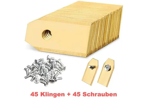 Titan Ersatz-Messer Klingen für Husqvarna & Gardena Mähroboter 45