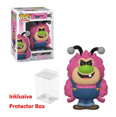 FUNKO POP Powerpuff Girls #1083 Fuzzy Lumpkins Figur NEU sealed + Protector Box