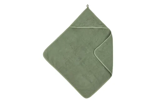 Meyco Baby Kapuzenhandtuch Forest Green, Frottee (100% Baumwolle, 1-St), 75x75cm