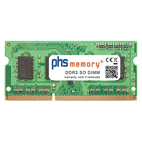 PHS-memory 2GB RAM Speicher kompatibel mit Intel NUC5PPYH DDR3 SO DIMM 1600MHz PC3L-12800S