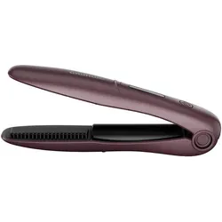 GRUNDIG Haarglätter HS 6330 - Kompakter Mini Haarglätter - Glätteisen für unterwegs mit haarschonender Keramikbeschichtung, 3 Temperaturstufen und bis zu 32 Minuten Betriebszeit. Ideal für schnelles Styling von kürzerem Haar und Pony.